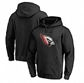 Men's Arizona Cardinals Pro Line by Fanatics Branded Gradient Logo Pullover Hoodie Black FengYun,baseball caps,new era cap wholesale,wholesale hats